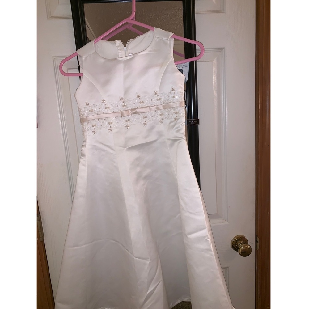 Davids Bridal flower girl dress